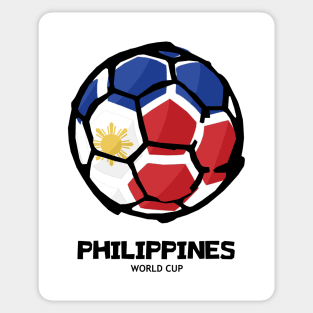 Philippines Football Country Flag Sticker